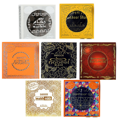 Nabeel bakhoor 40gm incense - nabeel,
